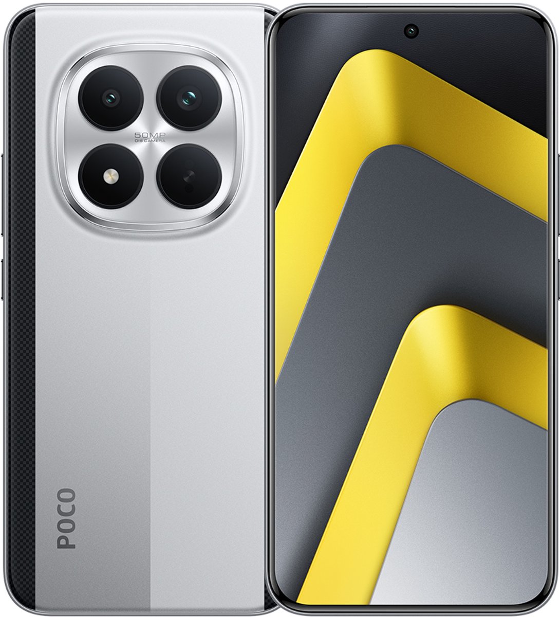 Xiaomi POCO M8 Pro 5G - 12GB/512GB - Zilver - 6.83 inch 1.5K AMOLED - 6500 mAh Batterij - 100W Sneladen