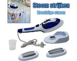 Stoomstrijkijzer, 140 g/min Stoomboost, 30 g/min Continue stoom, 2000W Vermogen, Anti-aanbakzool, Auto-uitschakeling, Anti-druppel, Anti-kalk