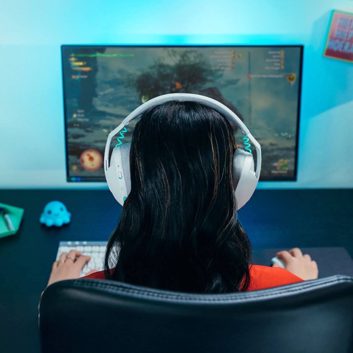 Logitech G G321 LIGHTSPEED - Draadloze Game Headset - Wit — afbeelding 7