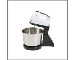 Elektrische Voedselmixer – 7 Snelheidsinstellingen – 1,7L Roterende Mengkom – 100W Keuken Blender – DIY Taart en Deeg Mixer