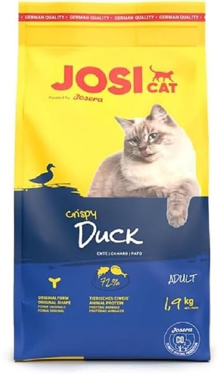 Josera JosiCat Krokante Eend - 1,9kg