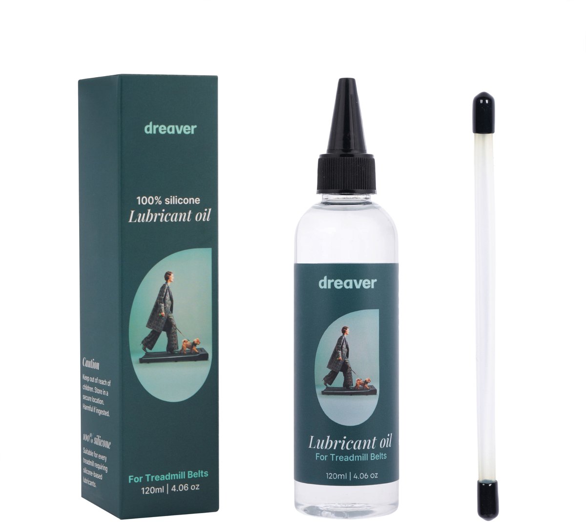 Dreaver Premium Smeerolie Voor Loopband - 120ml -... - Bol