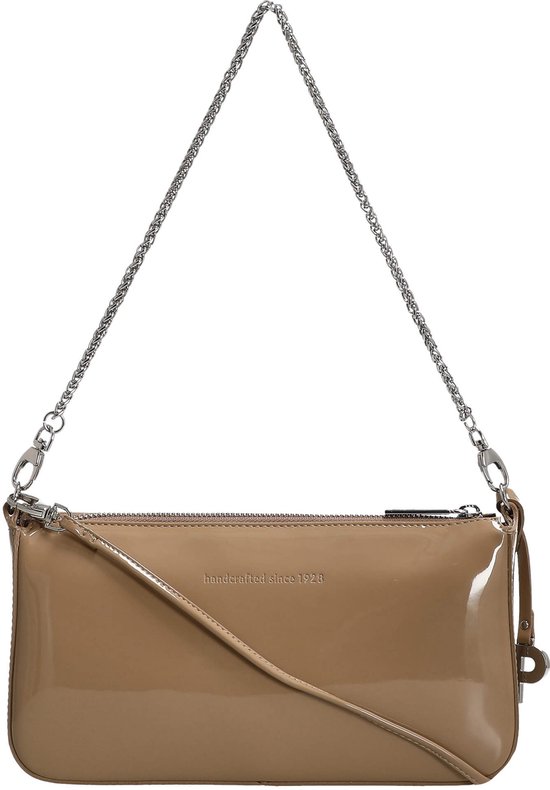 PICARD Cuir Sac à épaule Sac à épaule bandoulière Auguri Shoulderbag Melange / La Marron clair