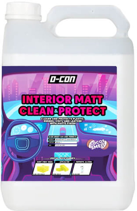 D CON INTERIEUR MATTE REINIGER EN DRESSING 5L