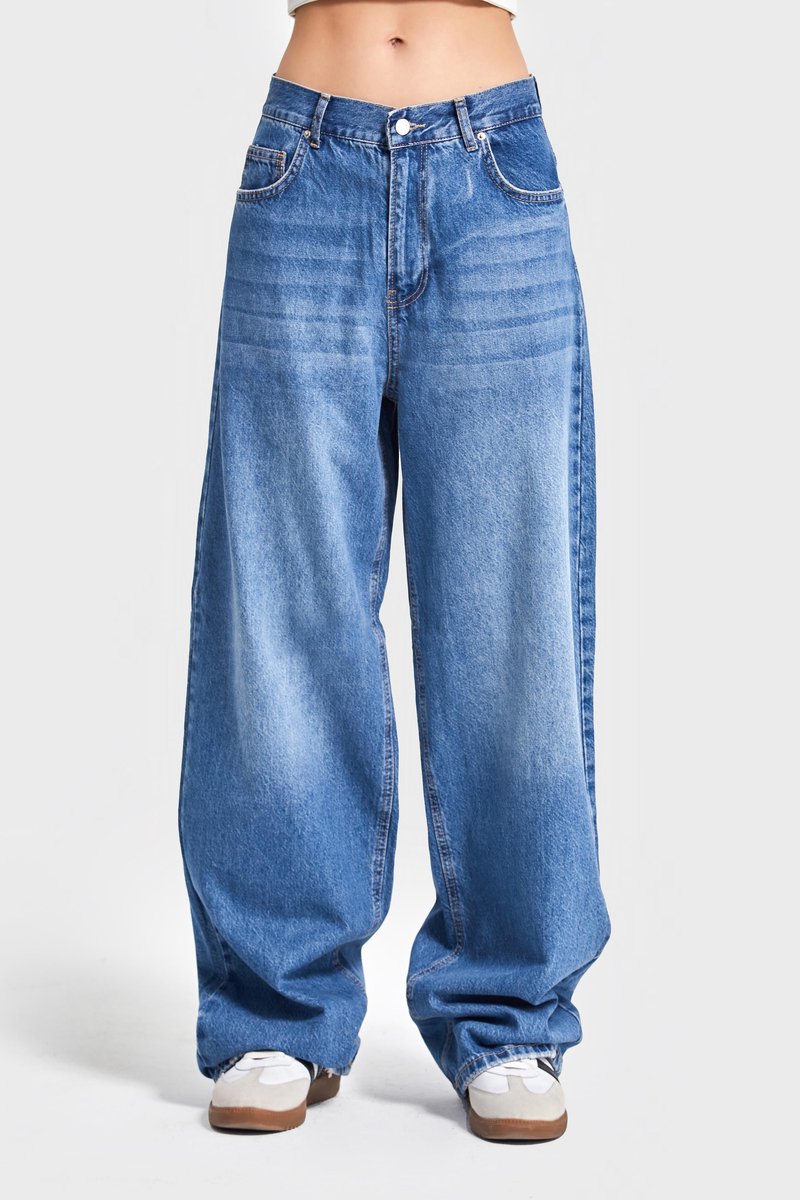 It's Basic - Loose Mid Rise Jeans