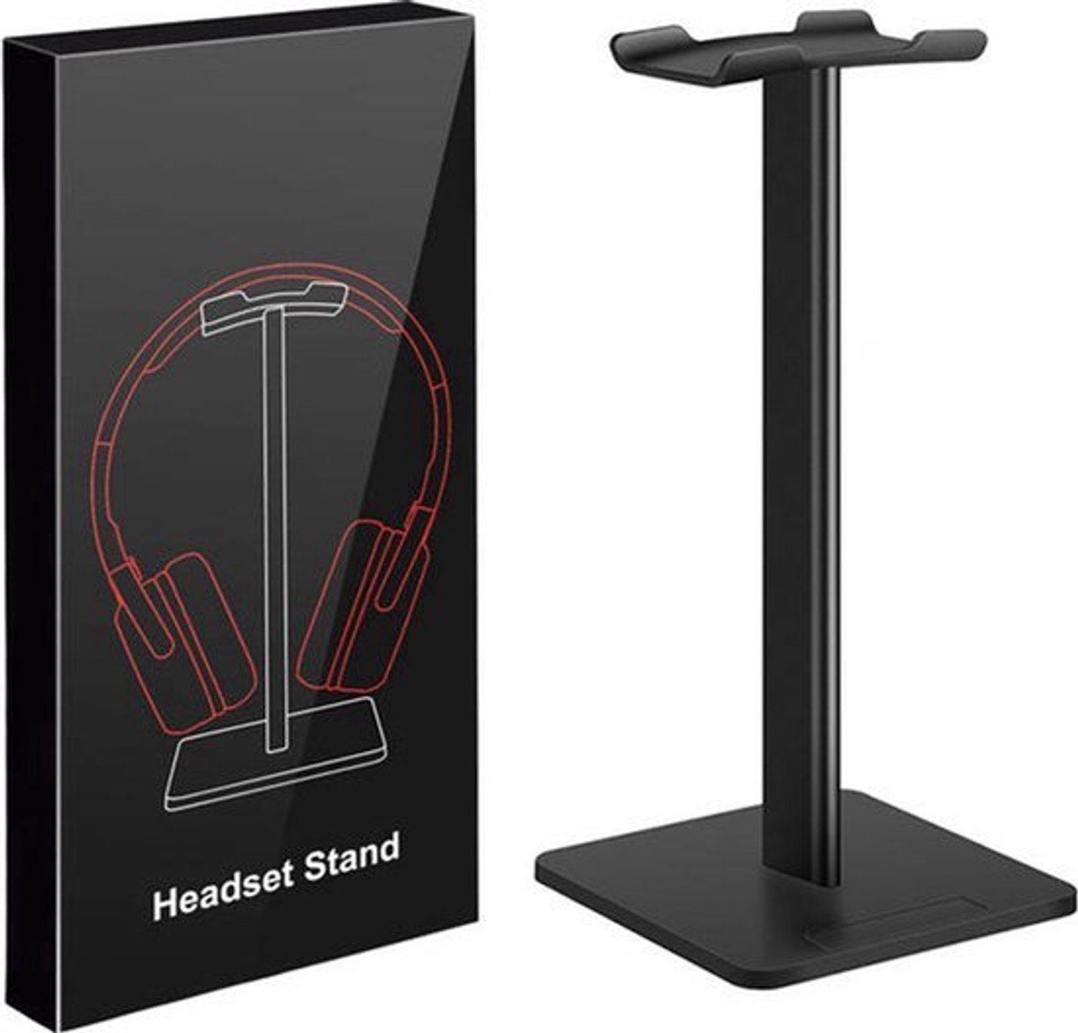 Koptelefoon Standaard Universeel - Headset Stand - Hoofdtelefoonhouder - Zwart