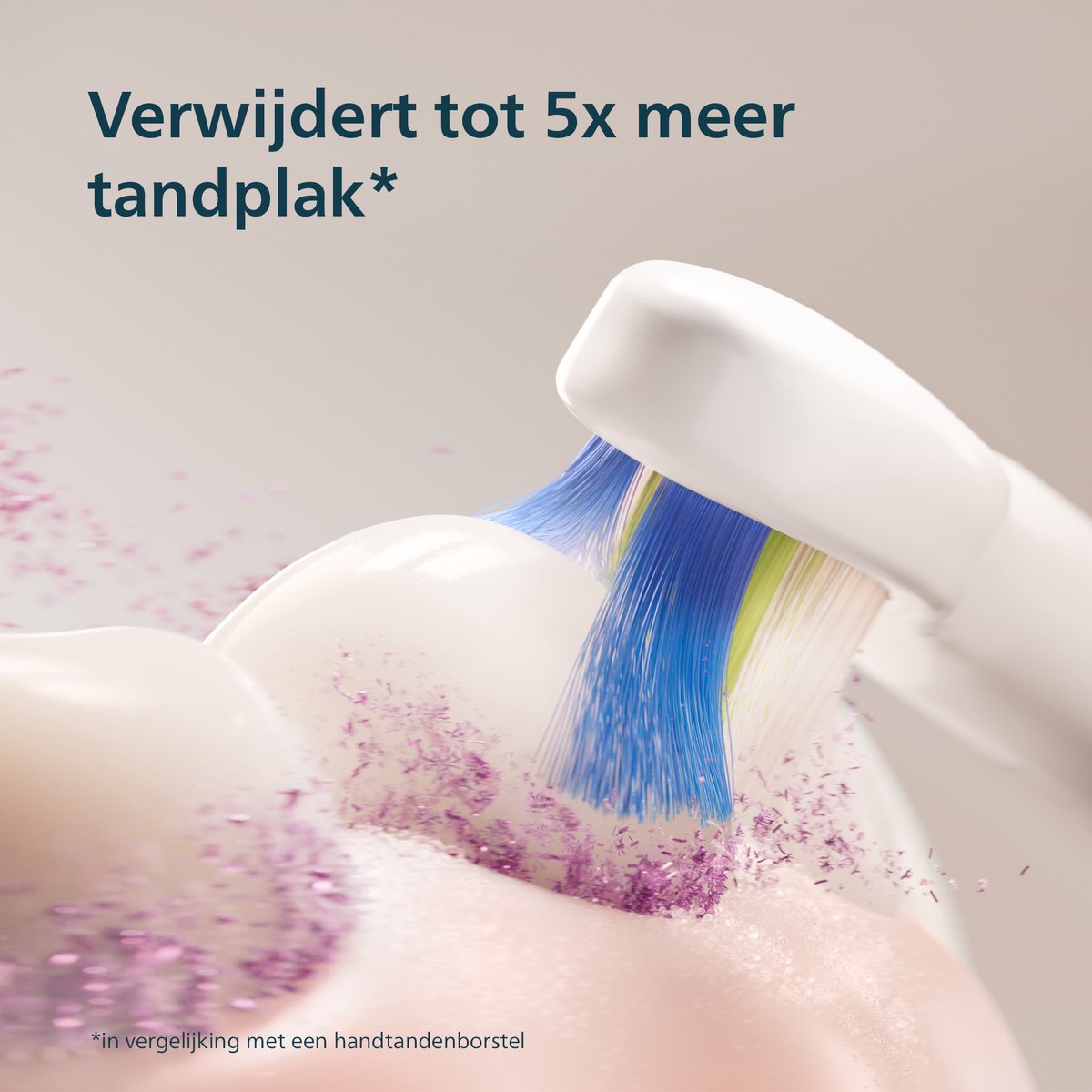 Philips Sonicare 3100 Series - Elektrische Tandenborstel - HX4033/21 thumbnail 4