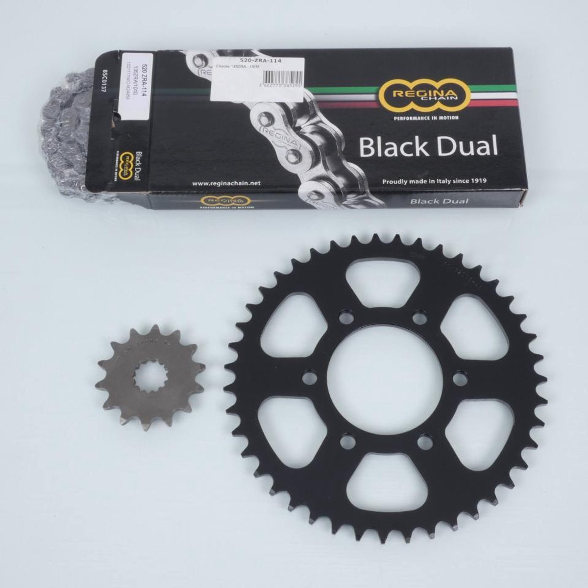 Kit chaîne Regina pour Moto Kawasaki 650 Z RS 2022 à 2025 Neuf