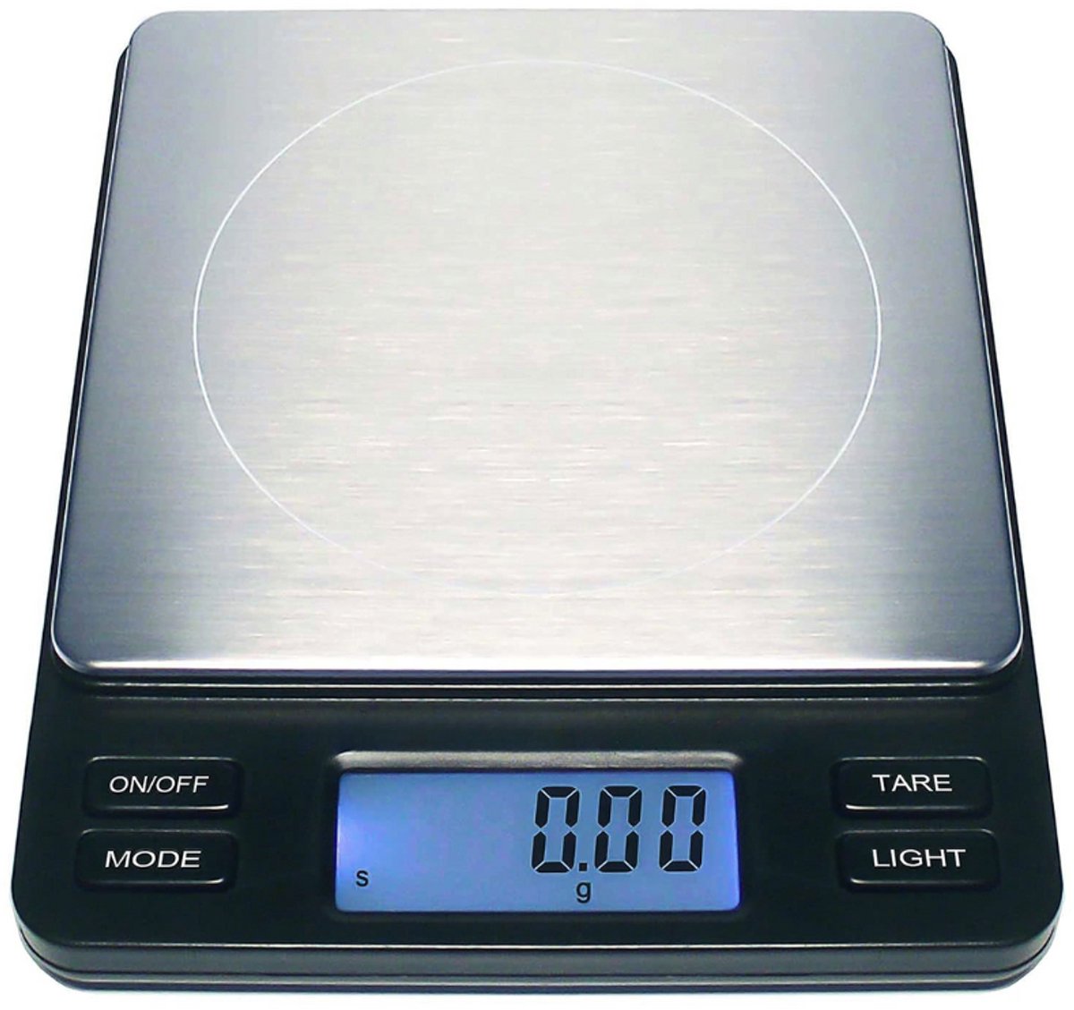 TP-500 Digitale Weegschaal – Nauwkeurig 0,01 g-Max. 500 g- Laboratorium & Precisie- Zwart