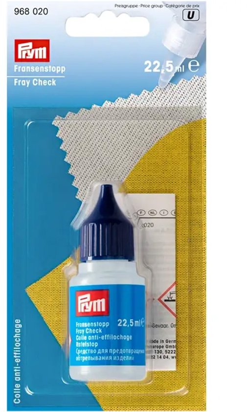 Prym Rafelstop - Anti rafel vloeistof voor stof - 22 ml
