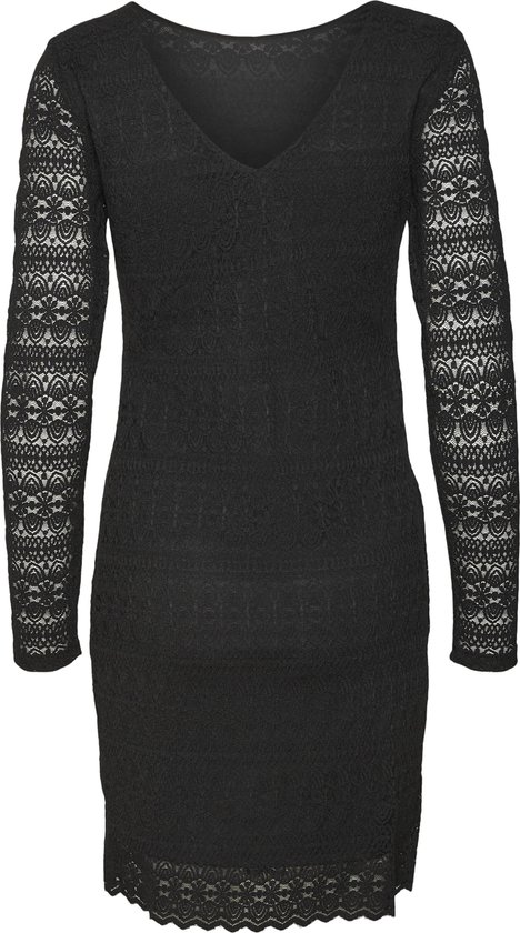 Robe Noire Casual Vero Moda - Taille L - Longueur Genou - Occasion Très Bon état