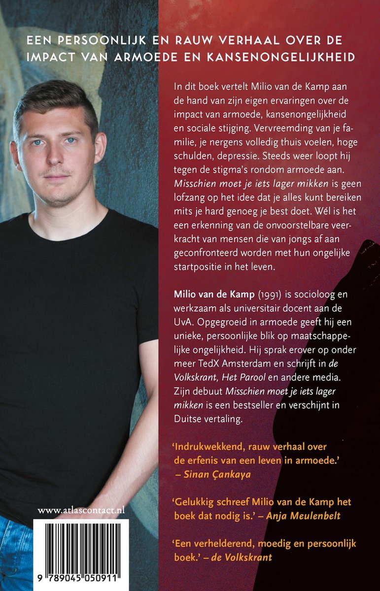 Misschien moet je iets lager mikken - back cover