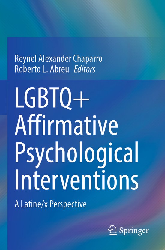 LGBTQ+ Affirmative Psychological Interventions - cover