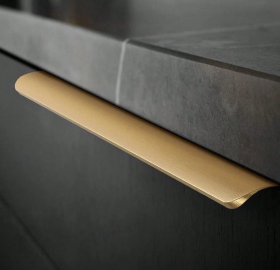 Foto: Sens design handgreep rvs zwart 128mm 15mm 10 stuks