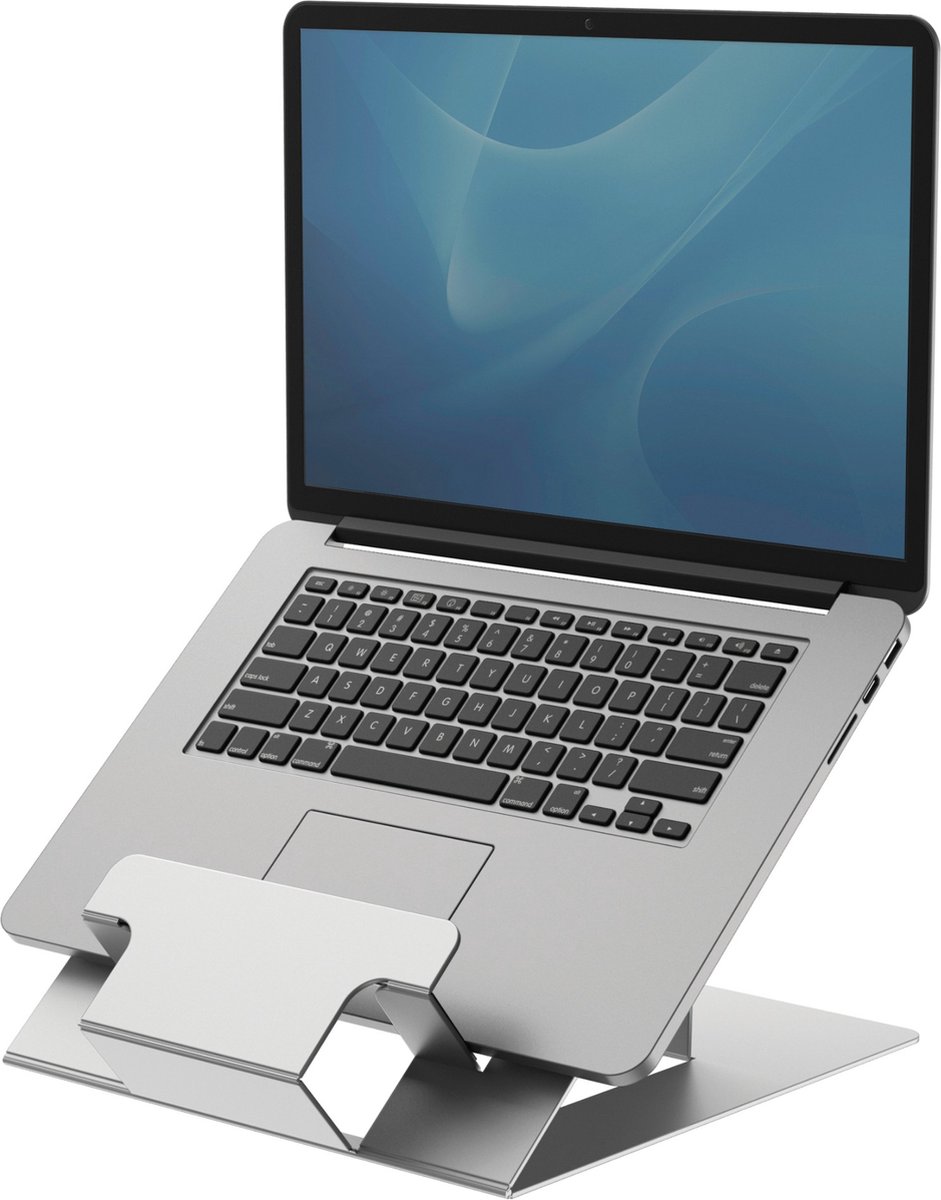 Fellowes Laptop standaard Hylyft - verstelbaar - plat opvouwbaar - zilver - 18 inch