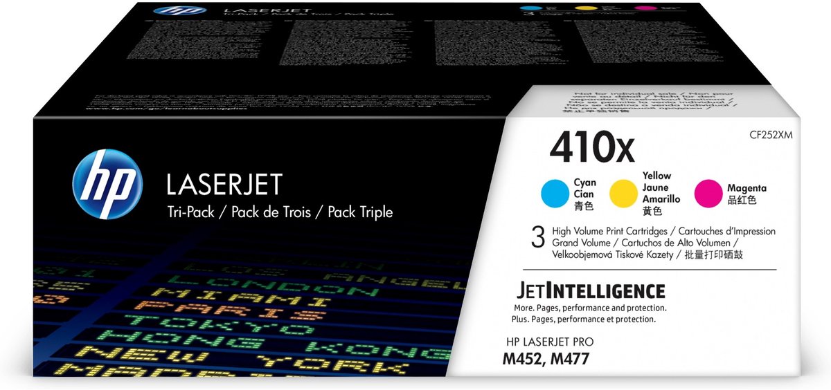 HP 410X Toners Combo Pack (Hoge Capaciteit)