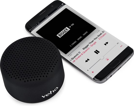 Veho M3 Portable Draadloze Bluetooth Speaker met Twin Pair Mode van Veho — afbeelding 5