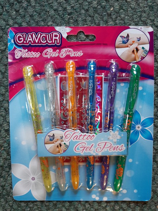 Tattoo gel pen