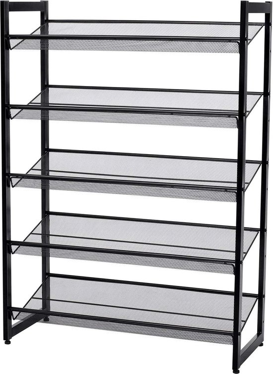 Zusammenklappbarer Kleiderschrank Aus Kunststoff – 69x136x50 Cm, Mit Kleiderstange & Magnettüren, Weiß