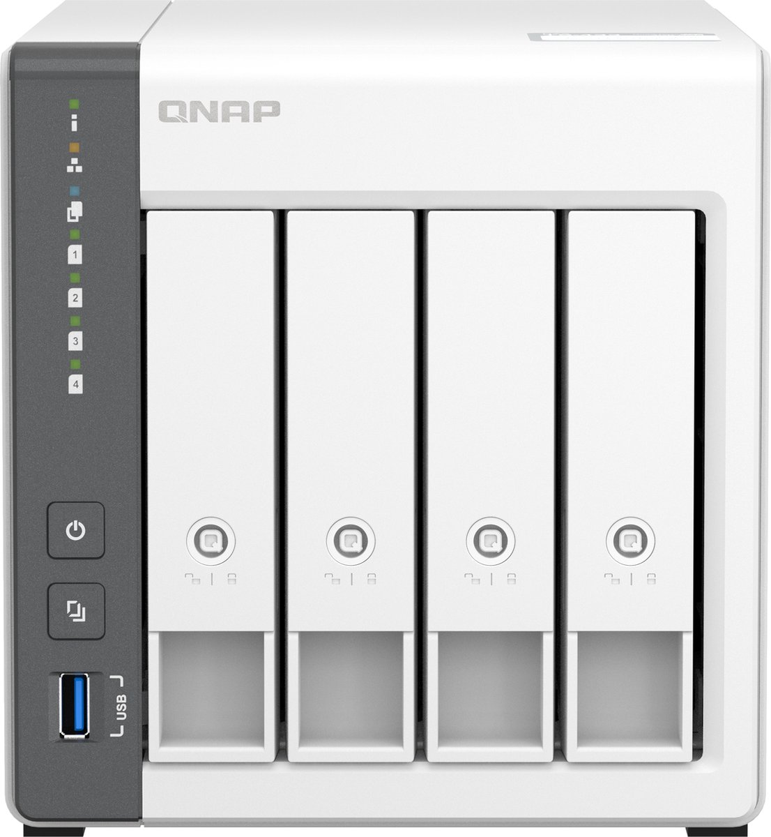 Bol.com QNAP TS-433 NAS-Server 4Schächte ARM A55 2GHz SATA 6Gb/s aanbieding