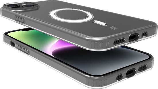 Celly GELSKINMAG1053, Housse, Apple, iPhone 15, 15,5 cm (6.1"), Transparent
