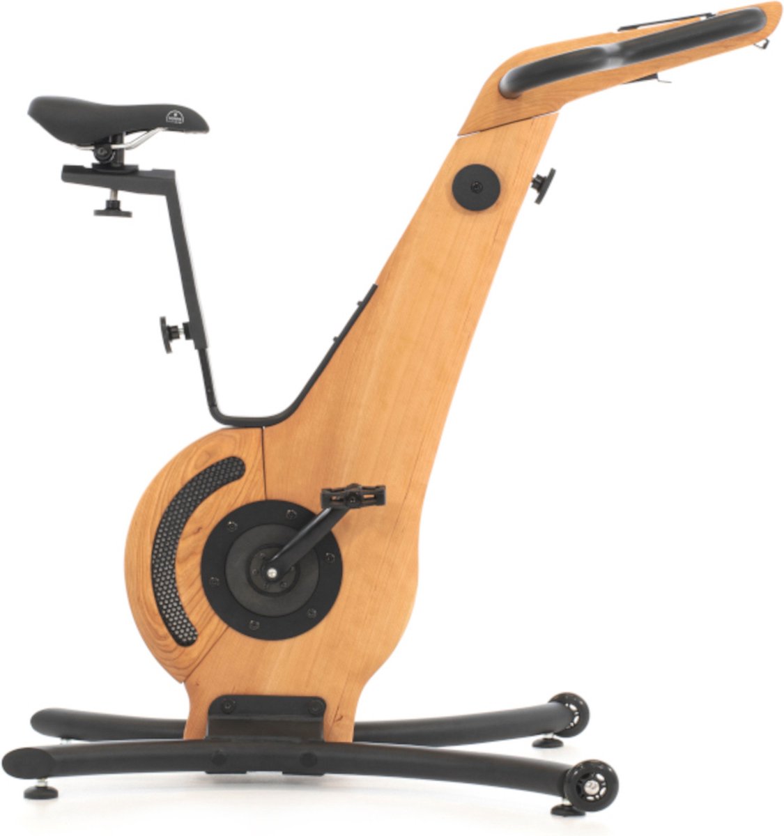 Bol.com Nohrd Bike V2 Kersen - Indoor Bike - Kersenhout - Touchscreen aanbieding