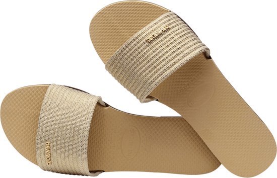 Slippers métalliques Havaianas You Malta - Taille 39/40