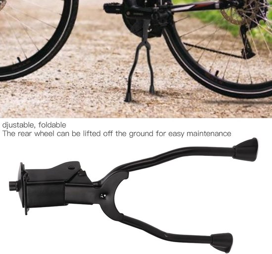 Maciun Fiets vloerstandaard, fietsstandaard, verstelbare en stabiele fietsstandaard, fietsaccessoires, vloerparkeerstandaard, fietsopslag voor 1-3,1 inch mountainbike- en racefietsen binnen