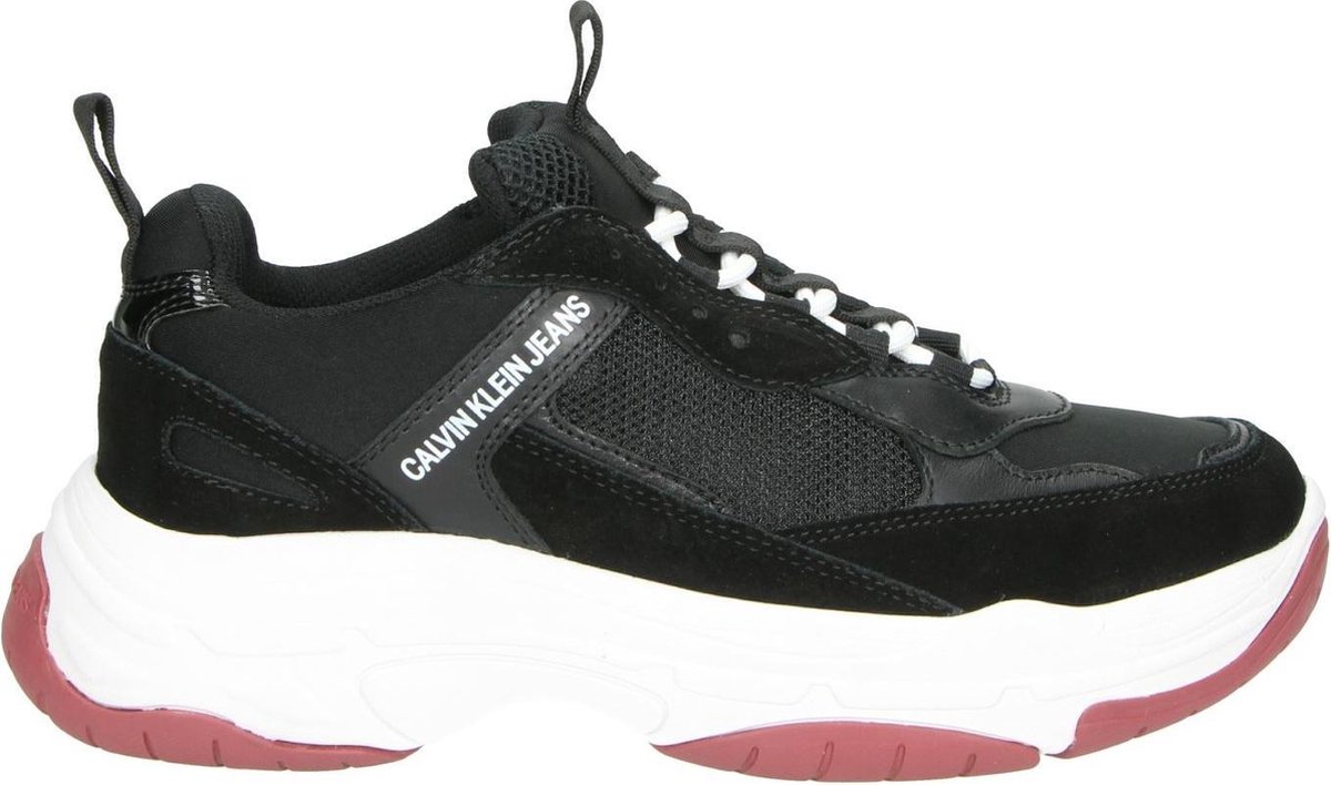 Calvin Klein Marvin heren sneaker Zwart - Schoenen.nl