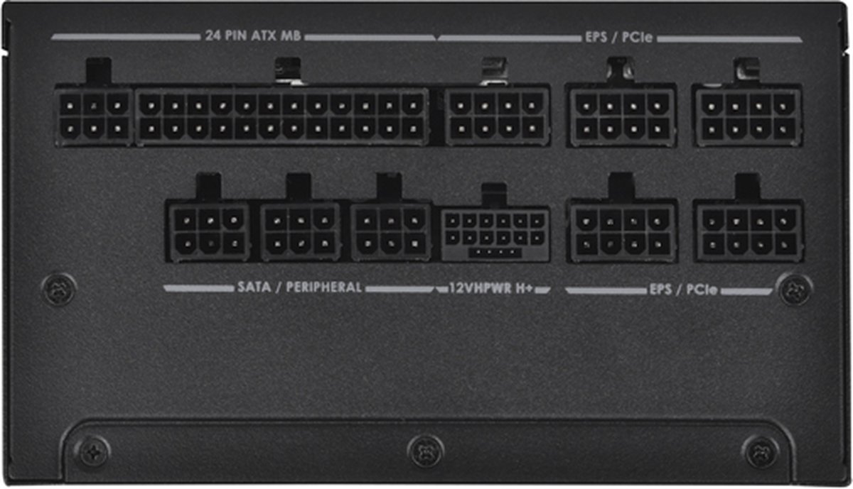 Silverstone Da1000R Gold - Voeding - Atx12V 3.0 - Cybernetics Gold - 1000 Watt - afbeelding 3