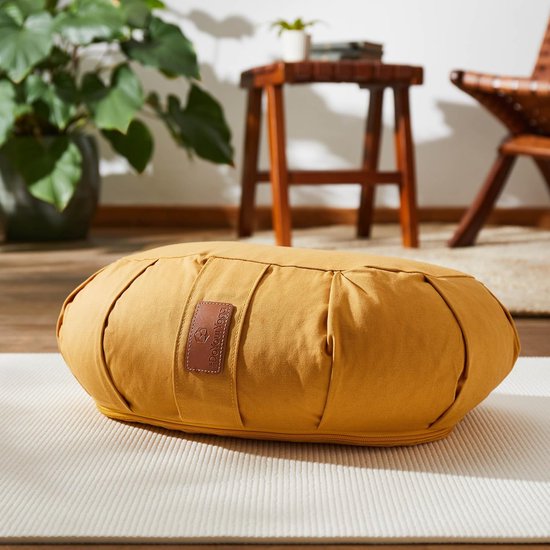 Yoga-Bolster SALAMBA ECO | Füllung: Kapok schwarz BODHI