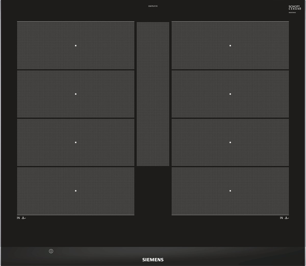 Inductiekookplaat Siemens AG EX675LYC1E 60 cm