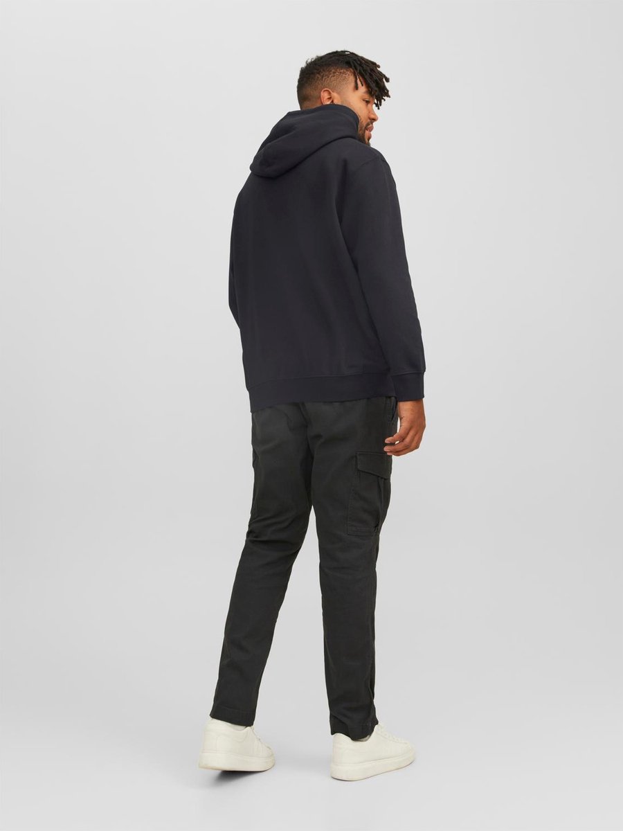 JACK&JONES PLUS - JJESTAR JJ SWEAT HOOD NOOS PLS Heren Trui US1XL — afbeelding 18