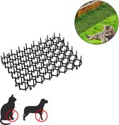 Homarden Tuinmat, afweermat tegen katten, lengte ca. 4 meter, afschrikmiddel voor huisdieren, binnen en buiten te gebruiken, inclusief 12 bevestigingshaken