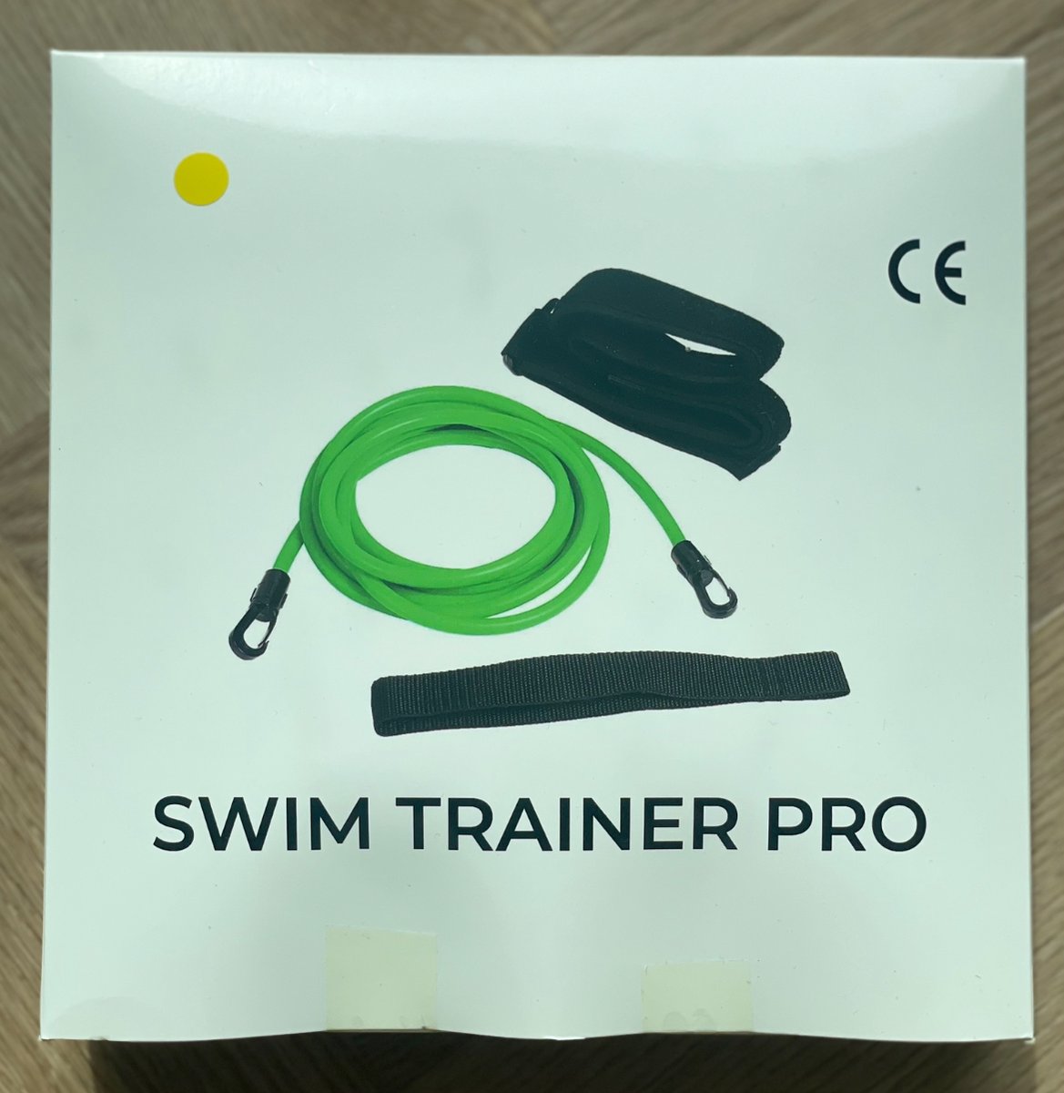 Swim Trainer Pro - Zwemelastiek Geel - 3 Meter - Volwassen - Zwem Training - Zwemgordel - Trainingsbanden - Zwem Weerstand - Vakantie accessoire voor in het zwembad - Zwemriem — afbeelding 3