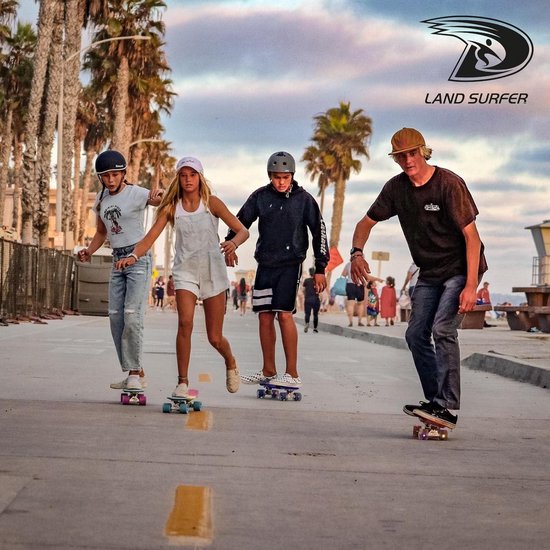 Osprey | Twin Tip Longboard, 39 Compleet Skateboard, 7-laags Canadese esdoorn, voor kinderen, volwassenen en beginners, Nexus, meerdere kleuren