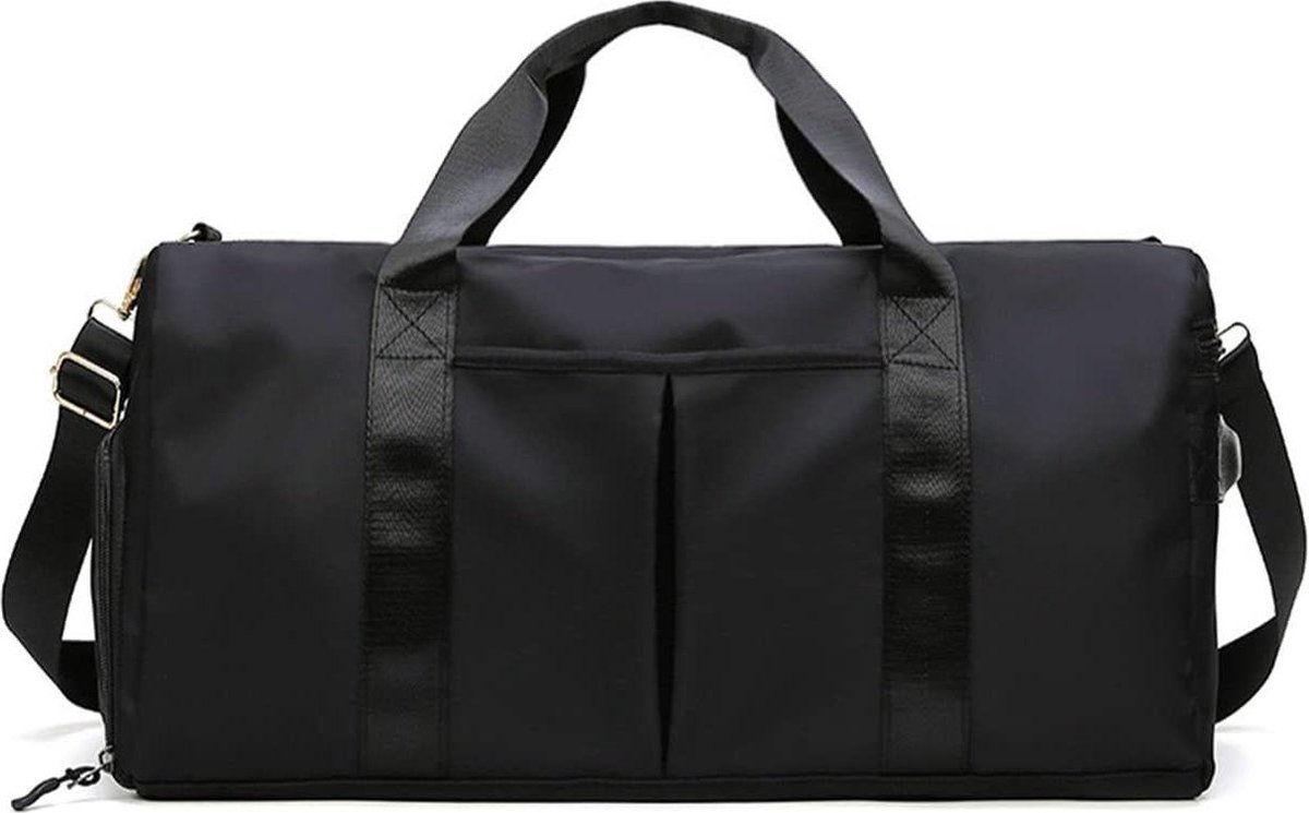 Nylon Reistas Sport Duffel Bag Weekend Schoudertas - Vrouwen/Mannen - Grote Gym Tote Bag - Ultralichte Overnachting Tas - Carry On Bagage - Ziekenhuis Tas met Schoenen Compartiment - Natte Zak