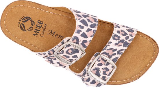 MUBB - Femme - Chausson - Léopard - Taille 43