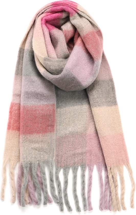 sjaal dames - sjaal dames winter - warme wintersjaal - omslagdoek