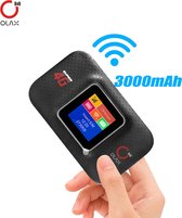 4G LTE WiFi Mobiele Hotspot, Verbindt Maximaal 10 Apparaten, Draagbare WiFi-router met Simkaartsleuf voor Gaming, Reizen, Festivalmuziek, met Kleurenscherm, Ondersteunt B1 3 5 8 4G LTE WiFi Mobiele Hotspot, Verbindt Maximaal 10 Apparaten, Draagbare WiFi-router met Simkaartsleuf voor Gaming, Reizen, Festivalmuziek, met Kleurenscherm, Ondersteunt B1 3 5 8