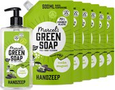 Marcel's Green Soap Handzeep Tonka & Muguet 500 ml + 6 Navullingen Pakket