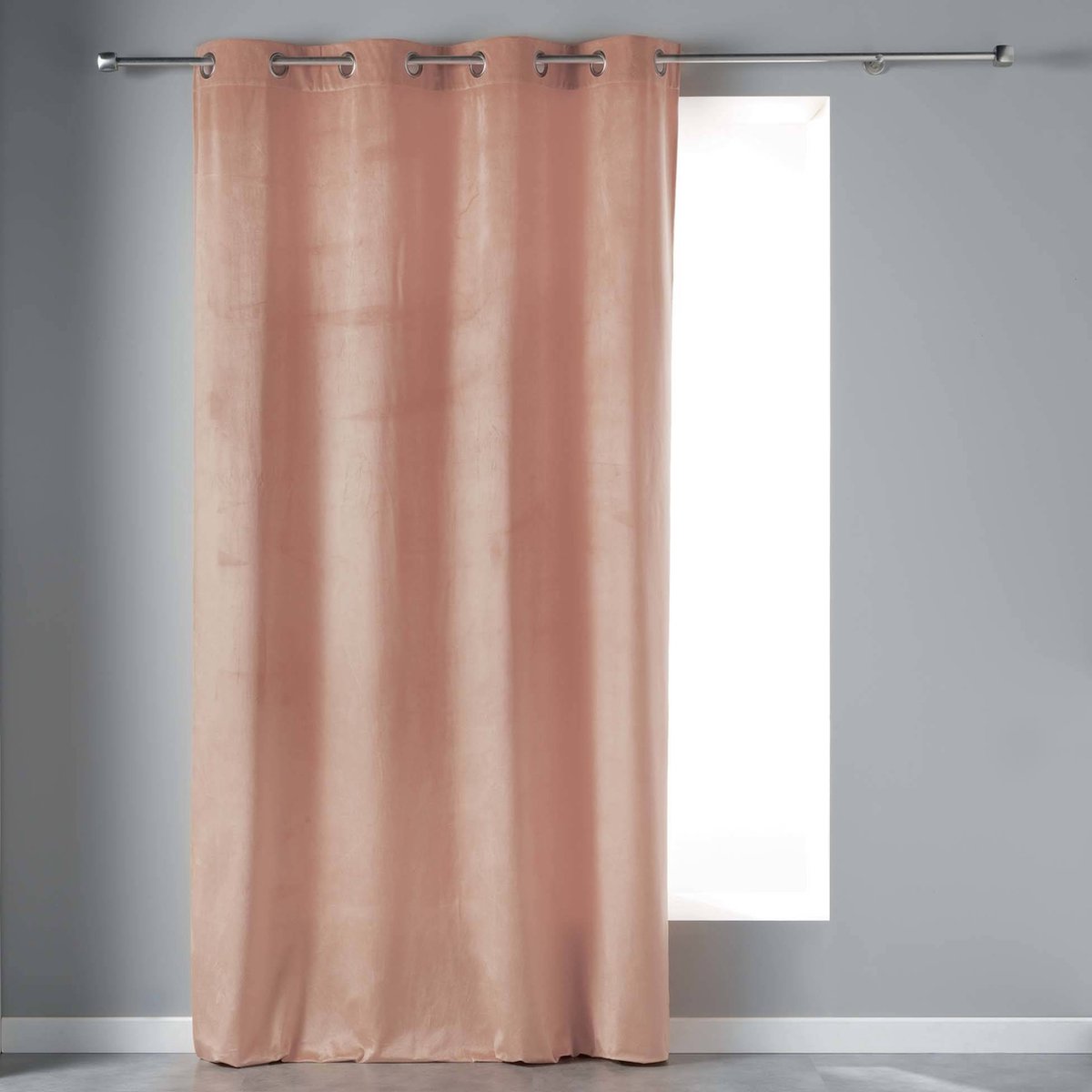 Gordijn met ringen VELVETINE, 140 x 240 cm