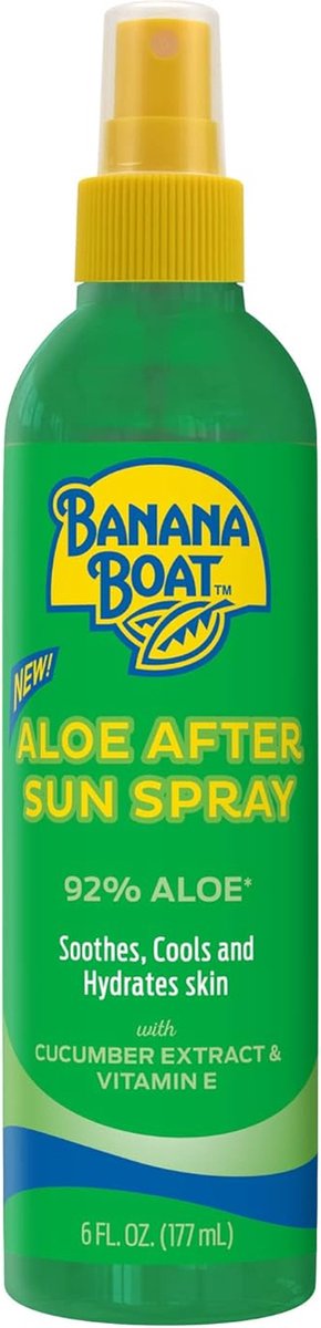 Goedkoopste Banana Boat Aloe After Sun Pump Spray - Aloe Vera - Zonnebrand - 177ml