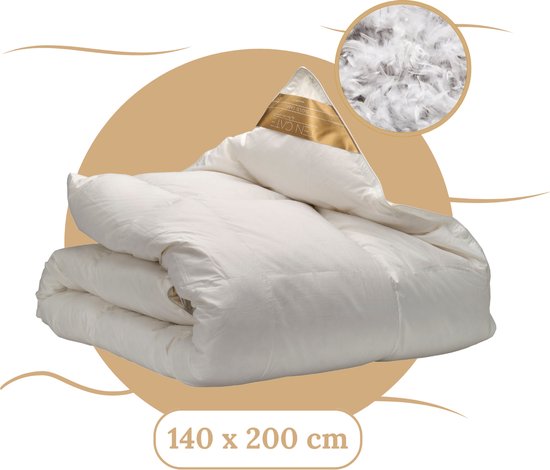 Loiva Silver Donzen dekbed - Winterdekbed 200 x 220 cm - Tweepersoons