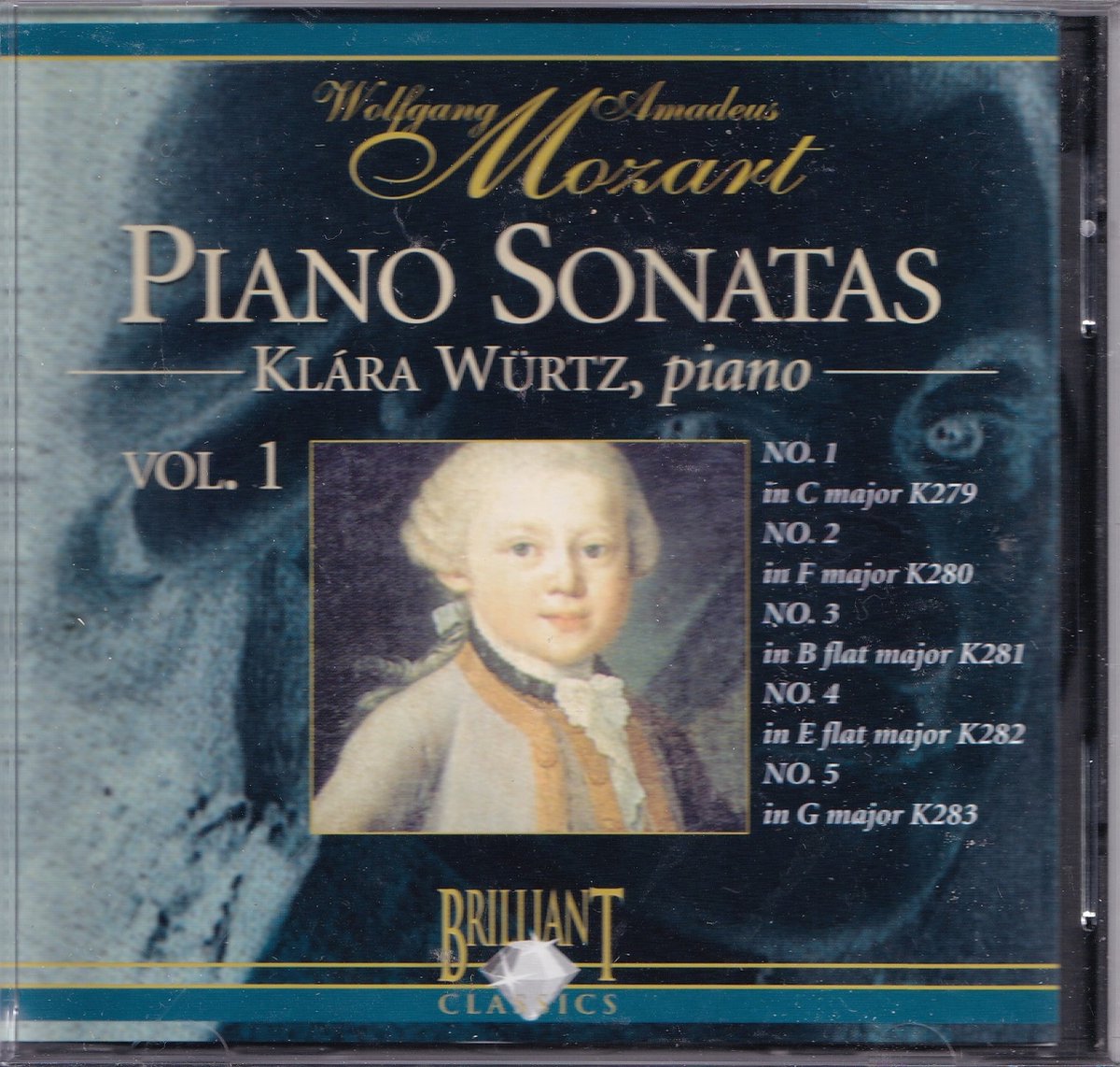 Piano sonatas vol. 1 - Wolfgang Amadeus Mozart - Klára Würtz