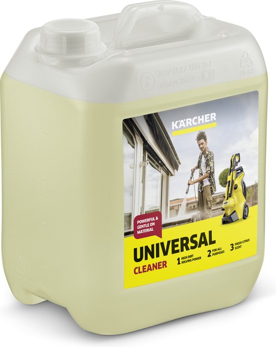 Kärcher Allesreiniger RM 555, 5 liter reinigingsmiddel – Hogedrukreiniger – Universele reiniger – pH neutraal