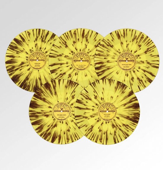 Elvis Presley - Sun splattered Vinyl Set / 70th Anniversary Special Release 5LP