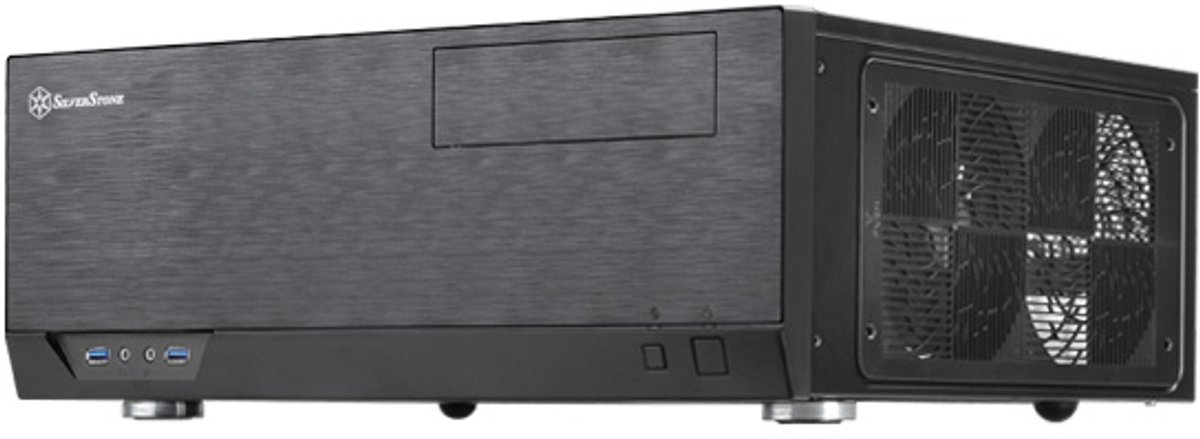 Silverstone Grandia GD09 Desktop Zwart