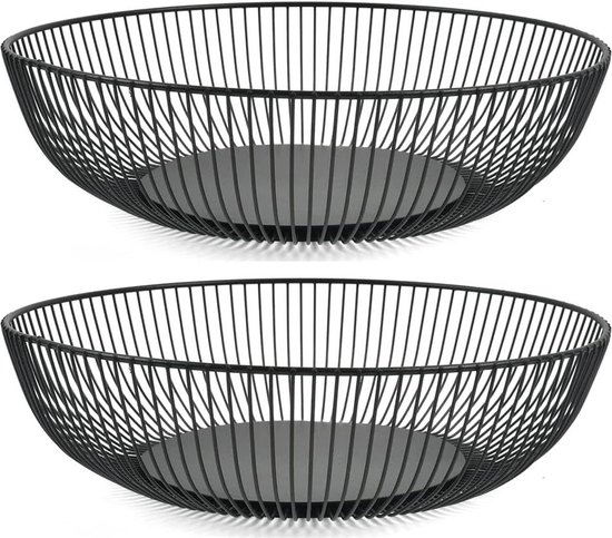 Fruitmand Fruitschaal Creatieve fruitschaal, metalen draad fruitmand, fruitstandaard groenten mand Keukenteller fruit opslag for brood, snacks Fruitmand etagere (Color : B