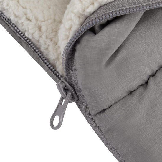 WINTER Voetenzak voor baby autostoel slaapzak gewatteerde wikkeldeken bij beige, kinderwagen bed wieg het hele jaar door GOTS - België
